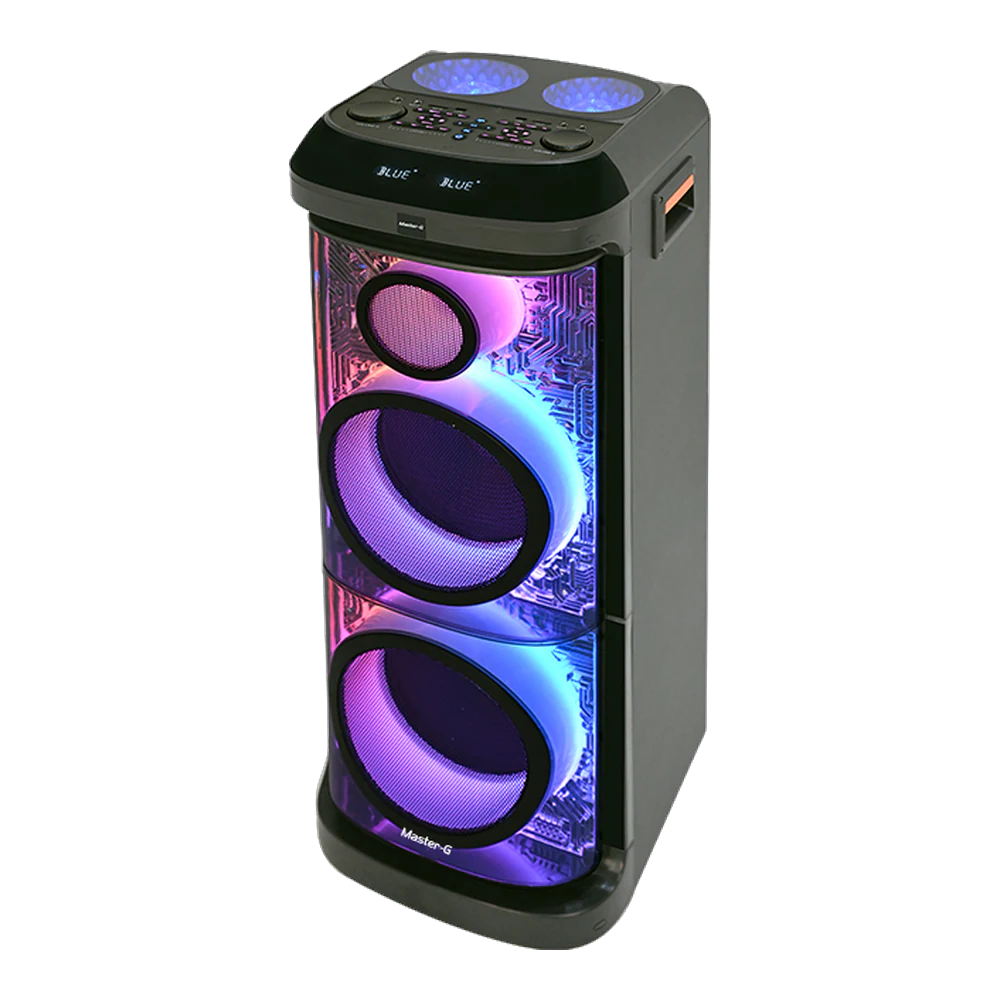 Parlante Karaoke 12’’ x2 con Bluetooth HÉRCULES TWIN