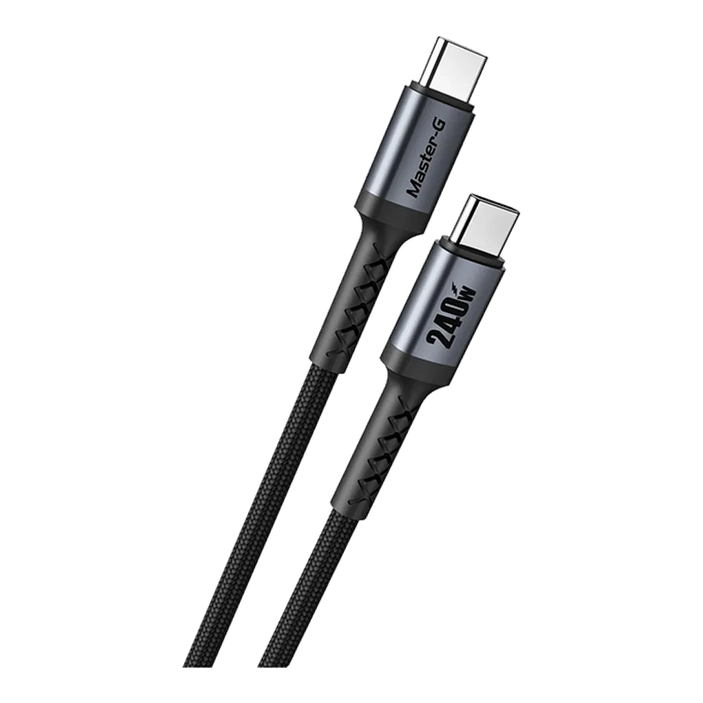 Cable USB Tipo C Dual 240W 2mt MGCATCC240W2M