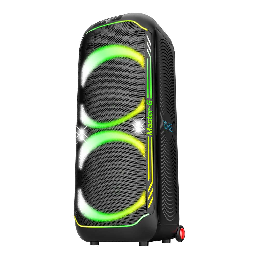 Parlante Karaoke 12’’ x2 con Bluetooth TITÁN