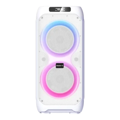 Parlante Karaoke 8’’ x2 con Bluetooth CORALBEAT