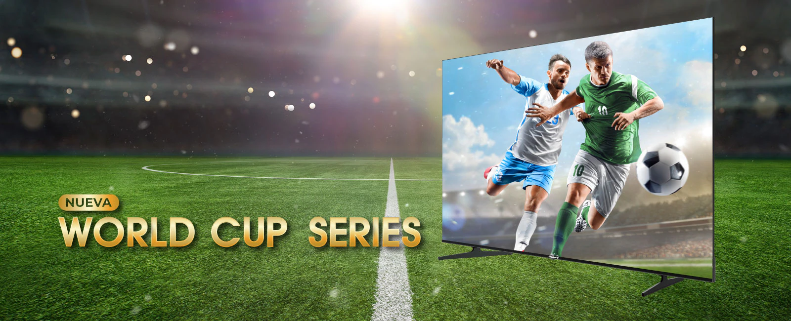 Nueva World Cup Series de televisores Master-G
